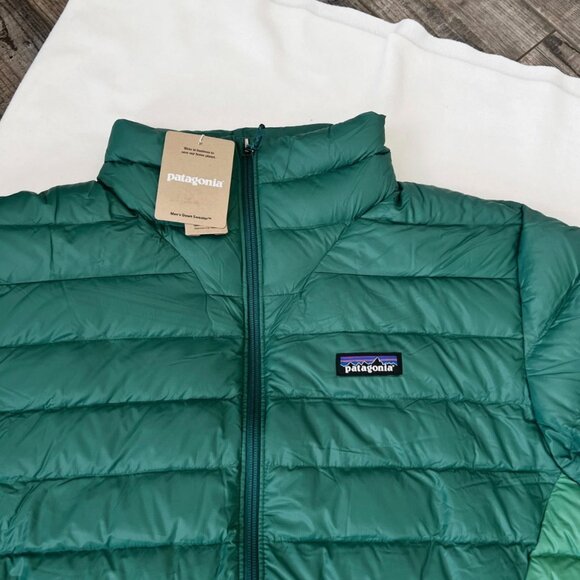 New $279 Patagonia Men's 2XL Down Sweater Puffer Jacket 84675 Gather Green - Picture 5 of 12